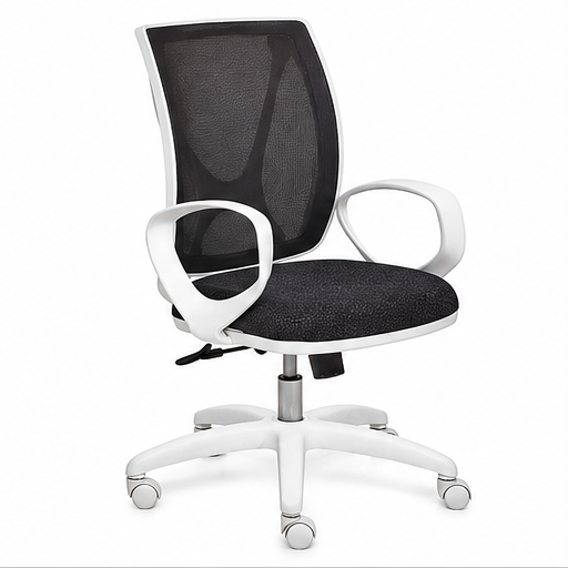 Silla Alma blanca con base blanca